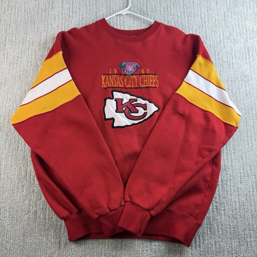 Vintage Kansas City Chiefs Crewneck Sweatshirt Men's Size XL Legends USA